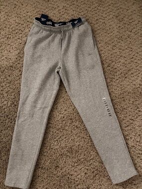 Reebok Light Heather Gray Men's Jogger Sweatpants